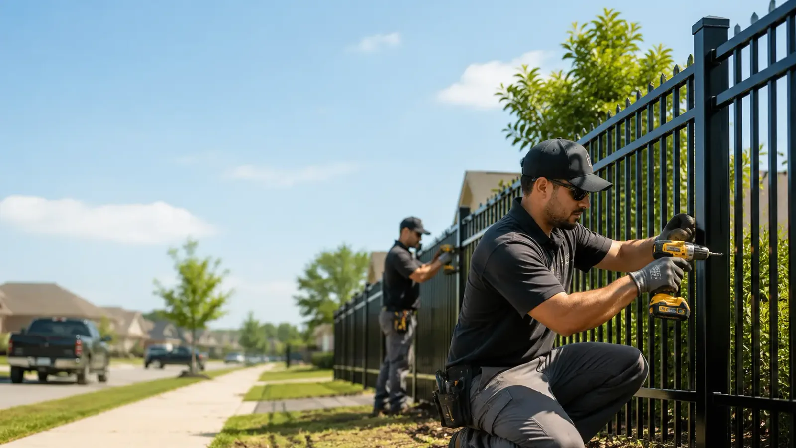 Metal Fence Installation in Adrian, WV